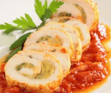 Involtini chèvre et tomate confites